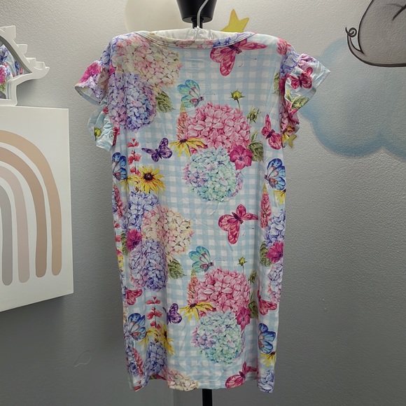 NWT Posh Peanut Ruffled Short Sleeve Ruffled Short Pajamas Set - Picture 7 of 7